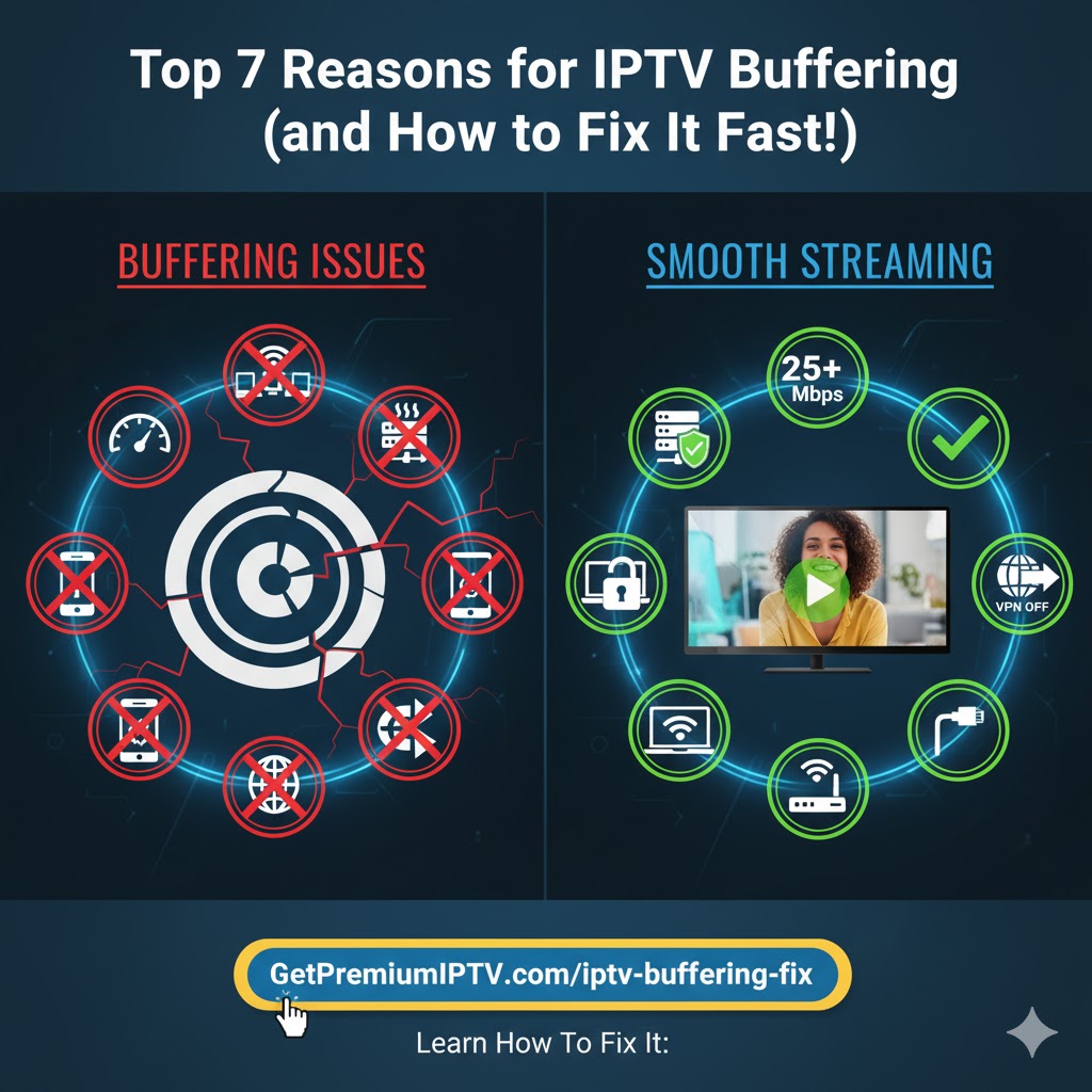 4K IPTV VPN 2025: The Ultimate No Buffering Guide How to fix IPTV buffering
